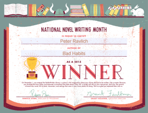 NaNoWriMoCert2015